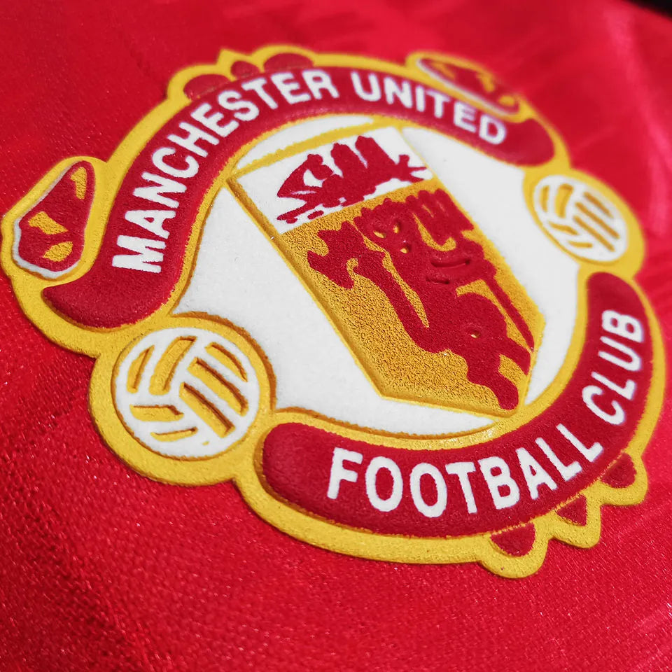 1990/92 Manchester United Home Retro Football Shirt