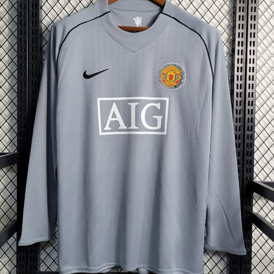 2007/08 Manchester United Goalkeeper Retro Football Shirt