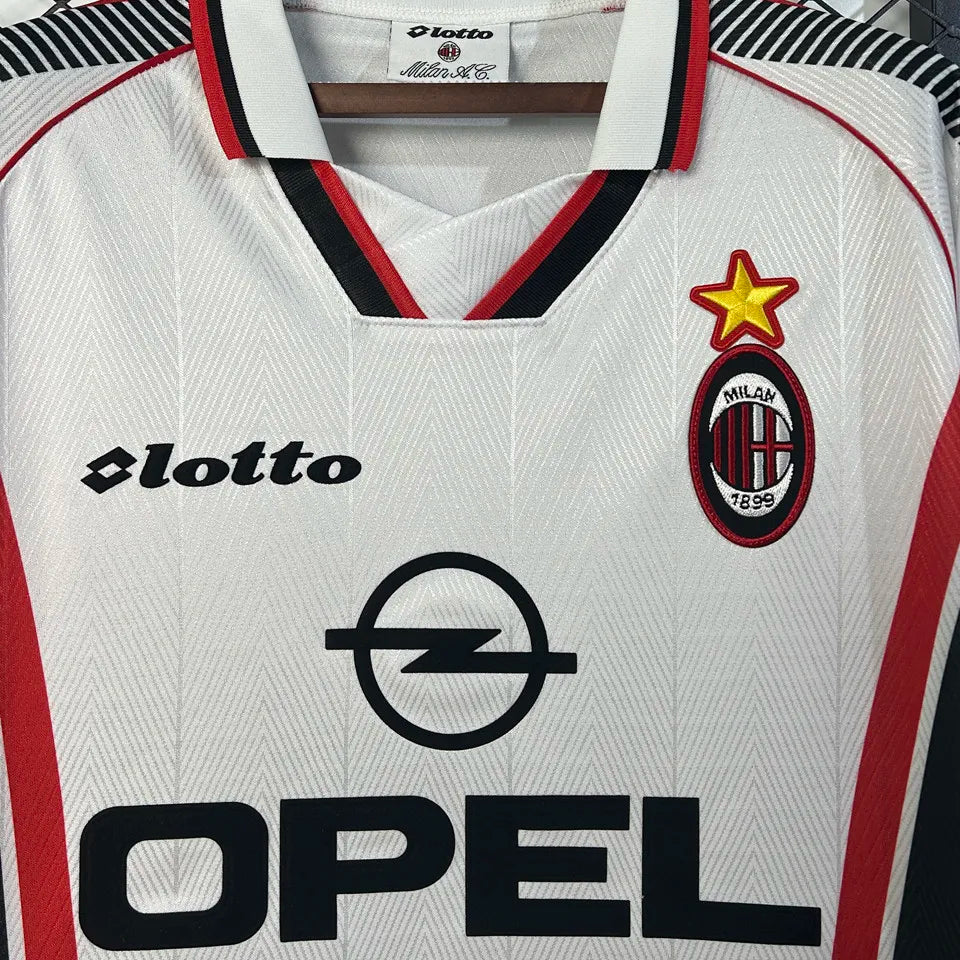 1997/98 AC Milan Away Retro Football Shirt