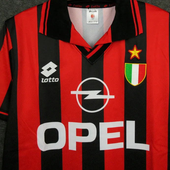 1996/97 AC Milan Home Retro Football Shirt