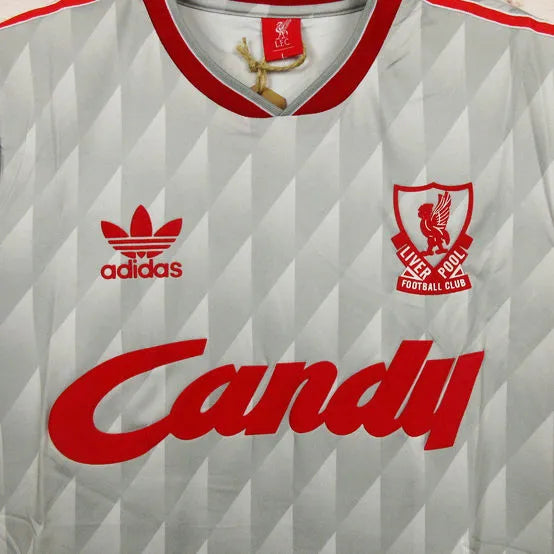 1989/91 Liverpool Away Retro Football Shirt