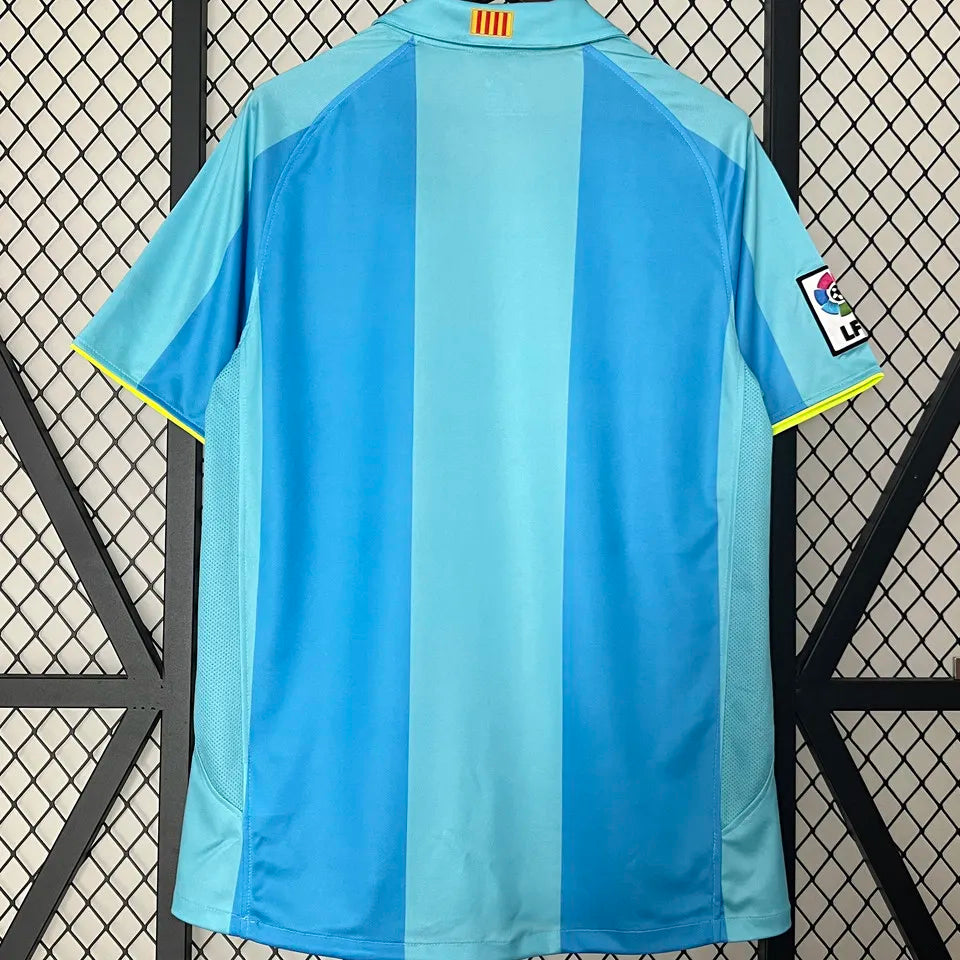 2007/08 Barcelona Away Retro Football Shirt