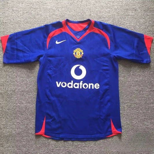 2005/06 Manchester United Away Retro Football Shirt