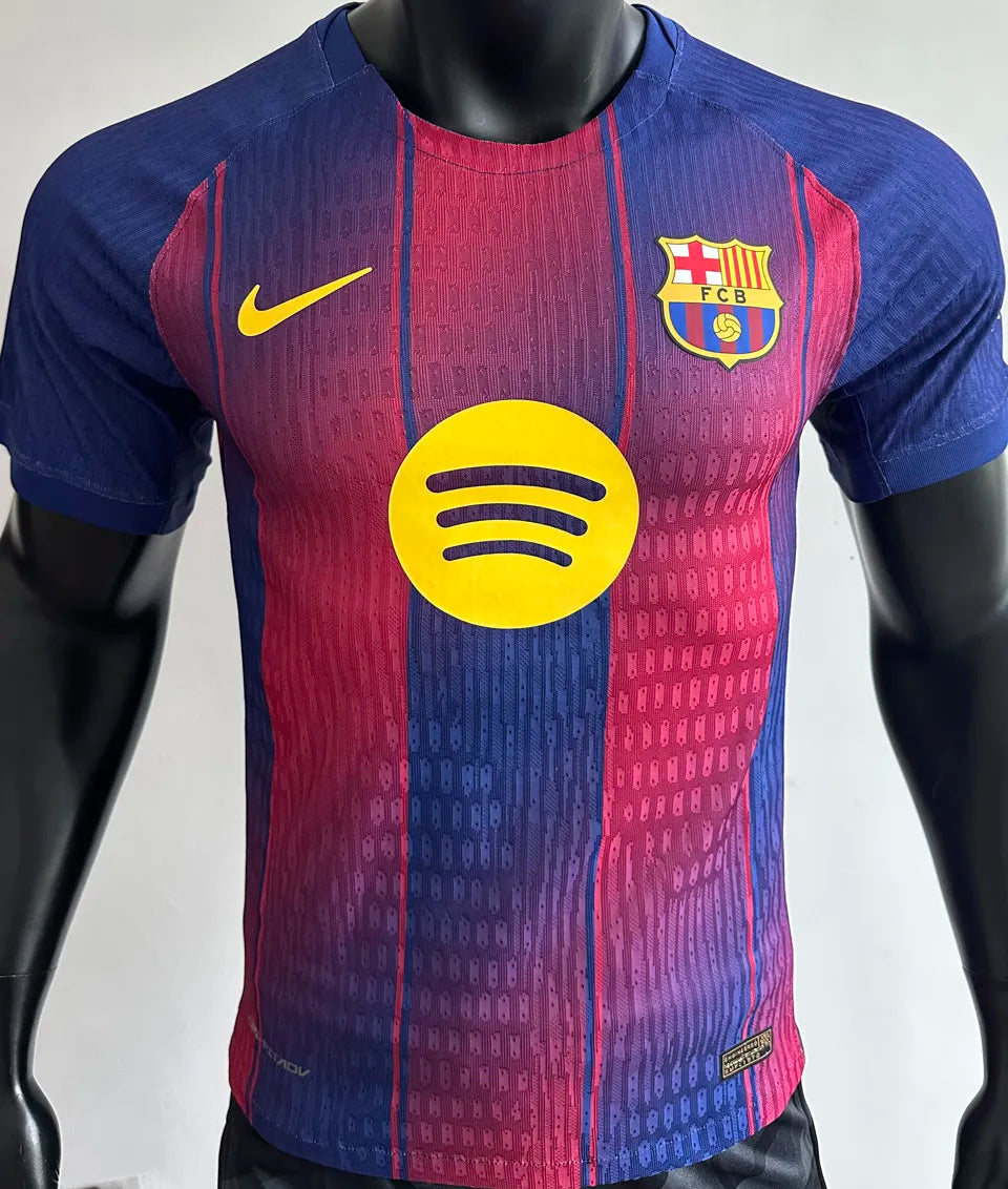 2025/26 Barcelona Home Player Version Football Shirt