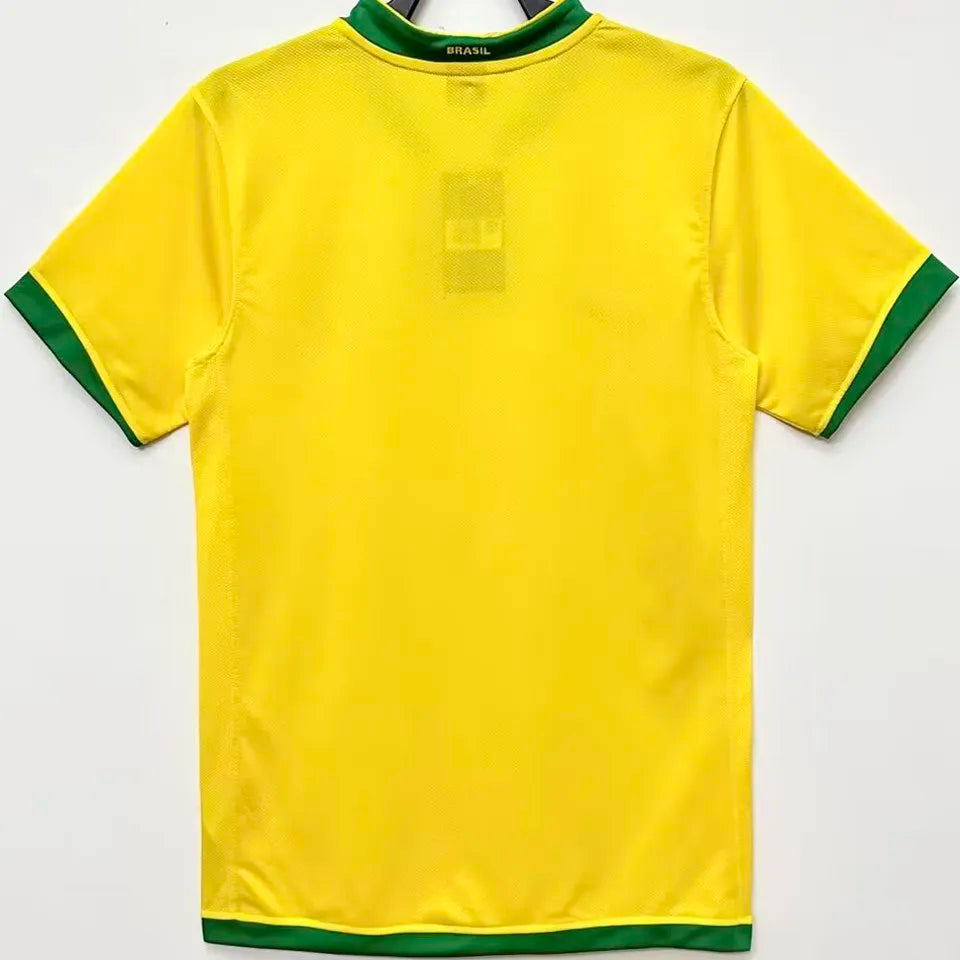 2006 Brazil Home Retro Football Shirt