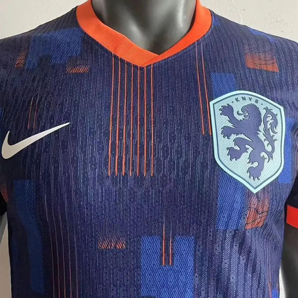 2024 Euros Netherlands Away Player Version Football Shirt