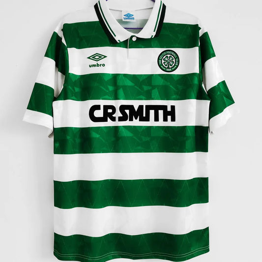 1989/99 Celtic Home Retro Football Shirt