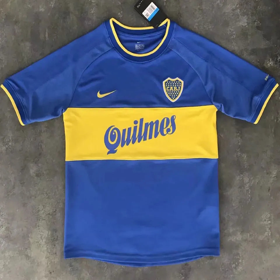 1999/2000 Boca Junior Home Retro Football Shirt