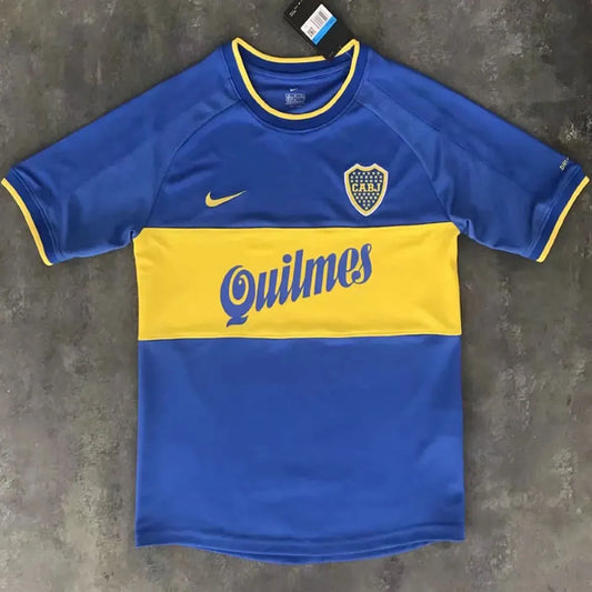 1999/2000 Boca Junior Home Retro Football Shirt