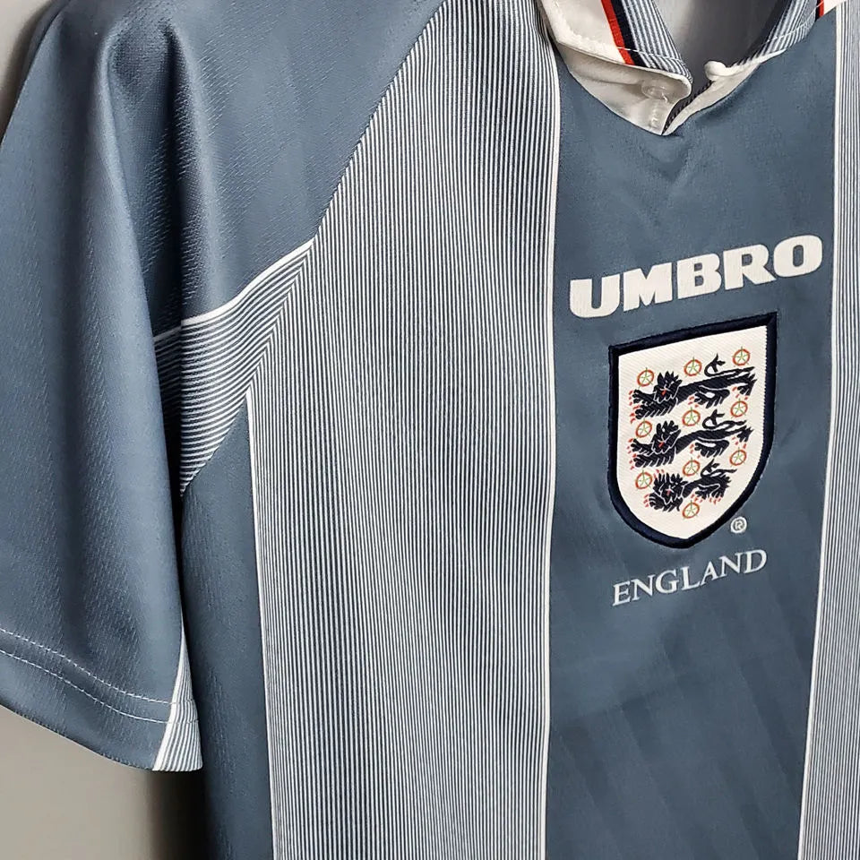 1996 England Away Retro Football Shirt