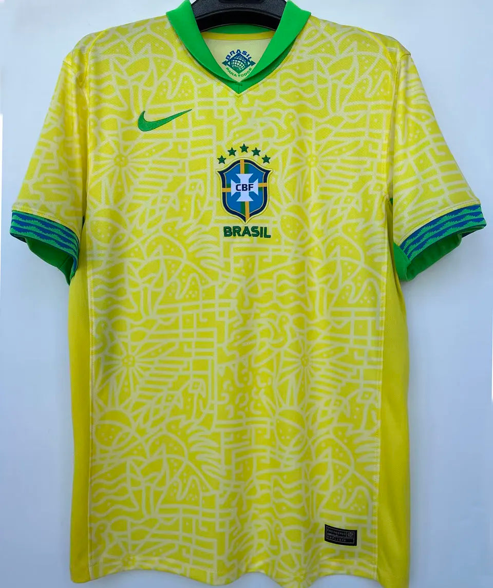 2024 Copa America Brazil Home Football Shirt