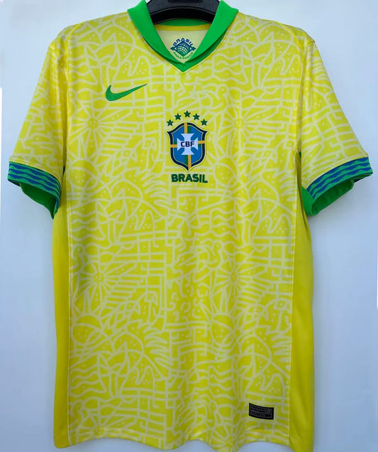 2024 Copa America Brazil Home Football Shirt